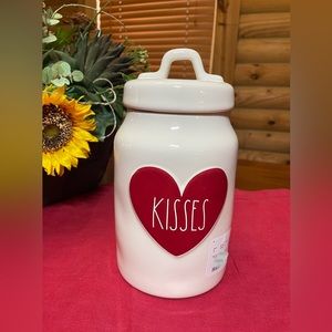 KISSES Rae Dunn Valentines Canister
